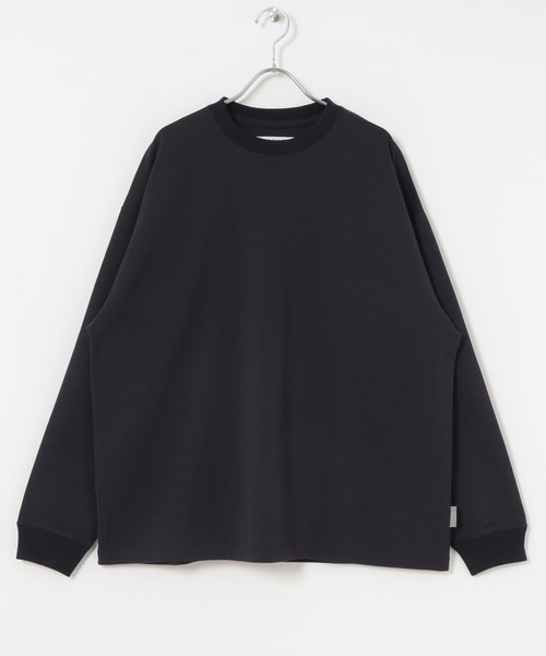 URBAN RESEARCH(アーバンリサーチ)の「FUNCTIONAL WIDE LONG-SLEEVE T-SHIRTS(Tシャツ/カットソー・メンズ・ネイビー/ブラック・1/2)」の7枚目の写真