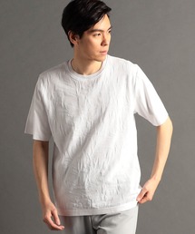 パネルニット 半袖Tシャツ