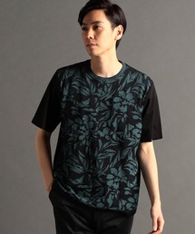 パネルニット 半袖Tシャツ
