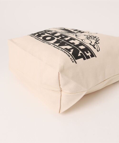 Donnaruma（ドンナルンマ）の「「FRUIT OF THE LOOM」Fruit of the Loom×PEANUTS キャンバスTOTE BAG（トートバッグ・レディース・イエロー/ホワイト・FREE）」の4枚目の写真