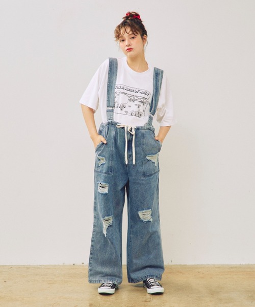 anoco no oheya(アノコノオへヤ)の「sheep big T(Tシャツ/カットソー・レディース・イエロー/ホワイト/アイボリー・FREE)」の11枚目の写真