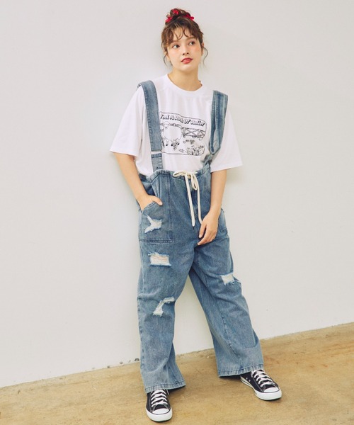 anoco no oheya(アノコノオへヤ)の「sheep big T(Tシャツ/カットソー・レディース・イエロー/ホワイト/アイボリー・FREE)」の15枚目の写真