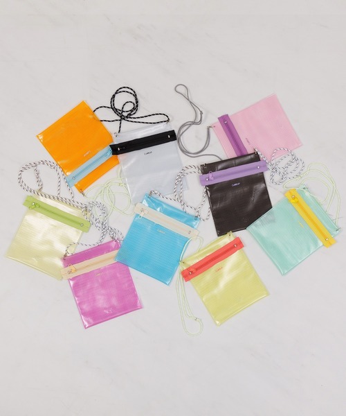 ACCOMMODE(アコモデ)の「パターンカラップケース(ショルダーバッグ・レディース・ピンク/ライトブルー/ブラック/クリア/イエロー/パープル/オレンジ/ミント/ベージュ・FREE)」の22枚目の写真