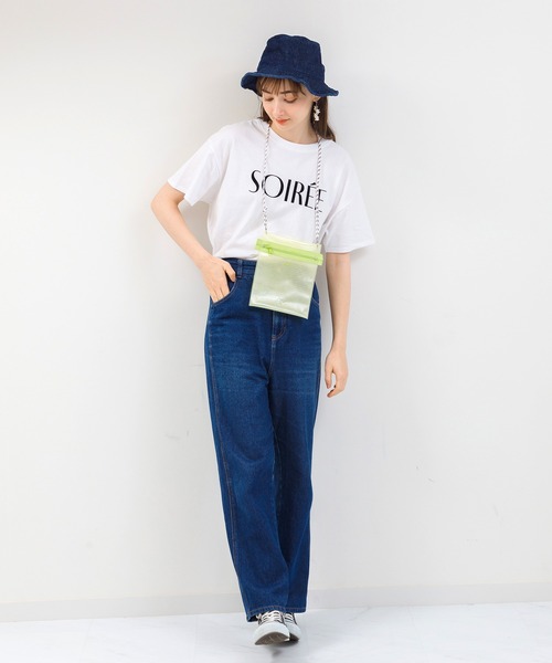 ACCOMMODE(アコモデ)の「パターンカラップケース(ショルダーバッグ・レディース・ピンク/ライトブルー/ブラック/クリア/イエロー/パープル/オレンジ/ミント/ベージュ・FREE)」の12枚目の写真