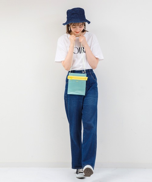 ACCOMMODE(アコモデ)の「パターンカラップケース(ショルダーバッグ・レディース・ピンク/ライトブルー/ブラック/クリア/イエロー/パープル/オレンジ/ミント/ベージュ・FREE)」の13枚目の写真