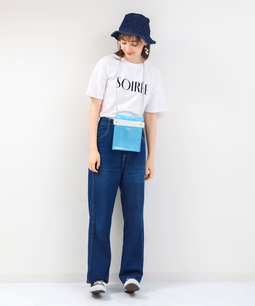 ACCOMMODE(アコモデ)の「パターンカラップケース(ショルダーバッグ・レディース・ピンク/ライトブルー/ブラック/クリア/イエロー/パープル/オレンジ/ミント/ベージュ・FREE)」の15枚目の写真