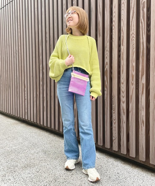 ACCOMMODE(アコモデ)の「パターンカラップケース(ショルダーバッグ・レディース・ピンク/ライトブルー/ブラック/クリア/イエロー/パープル/オレンジ/ミント/ベージュ・FREE)」の16枚目の写真