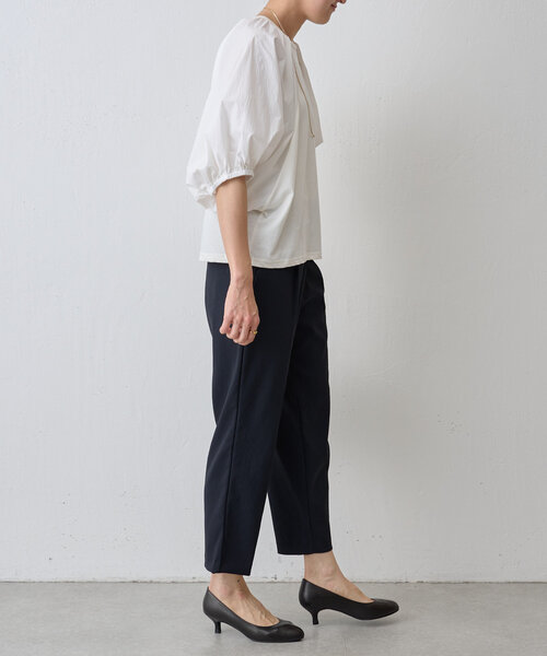 BEARDSLEY（ビアズリー）の「マシュマロスリーブプルオーバー（Tシャツ/カットソー・レディース・ホワイト/ブラック・FREE）」の16枚目の写真