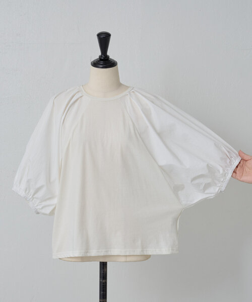 24SS BEARDSLEY ビアズリー　マシュマロスリーブプルオーバー 24SS新品】BEARDSLEY マシュマロスリーブプルオーバー - メルカリ