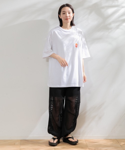 AMERICAN RAG CIE(アメリカンラグシー)の「【別注】Portland Hat PHACC OREGON TEE(Tシャツ/カットソー・メンズ・ホワイト・M/L)」の8枚目の写真