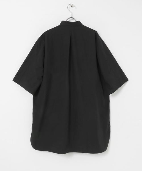 MASTER&Co（マスターアンドコー）の「『別注』MASTER&Co.×UR　COTTON LINEN SHORT-SLEEVE SHIRTS（シャツ/ブラウス・メンズ・ブラック・1/3）」の14枚目の写真