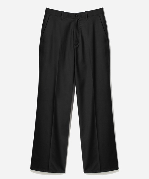 HARE（ハレ）の「【SET UP対応】スリムストレートトラウザー(HARE)（スラックス・メンズ・グレー/パープル/ブラック・SMALL/MEDIUM）」の2枚目の写真