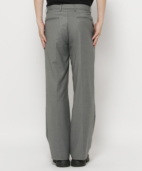 HARE（ハレ）の「【SET UP対応】スリムストレートトラウザー(HARE)（スラックス・メンズ・グレー/パープル/ブラック・SMALL/MEDIUM）」の18枚目の写真