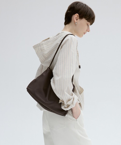 tageechita（タジチタ）の「【tageechita】ストライプシャツパーカー・プルオーバー（シャツ/ブラウス・レディース・オフホワイト・M/S/L）」の21枚目の写真