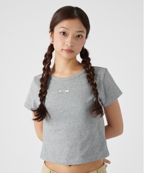 FCMM(エフシーエムエム)の「FCMM BASIC CROP TEE/FCMMベーシッククロップT(Tシャツ/カットソー・レディース・ブラック/グレー/ホワイト・MEDIUM/SMALL)」の7枚目の写真