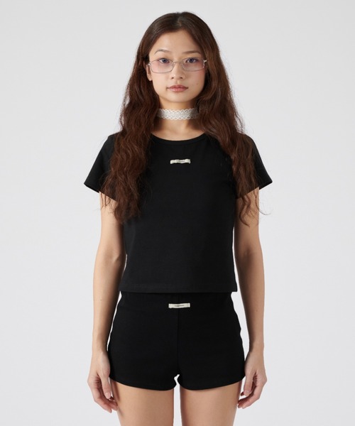 FCMM(エフシーエムエム)の「FCMM BASIC CROP TEE/FCMMベーシッククロップT(Tシャツ/カットソー・レディース・ブラック/グレー/ホワイト・MEDIUM/SMALL)」の9枚目の写真