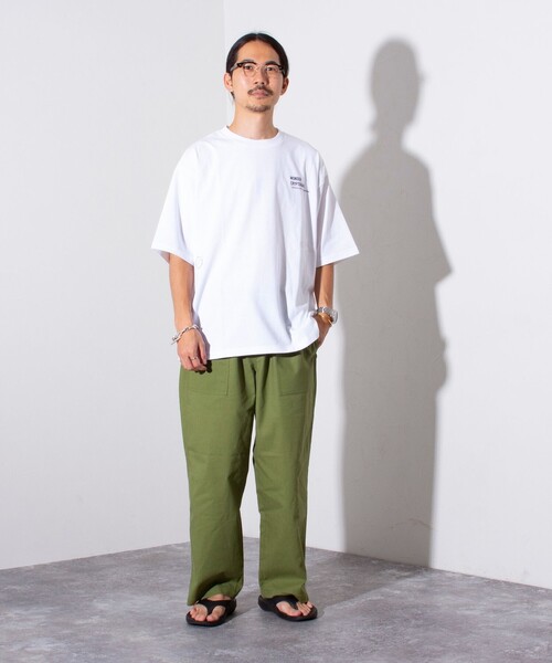 GLOSTER(グロスター)の「【Wonder Union Project】ASSORT バックプリントTシャツ vol.1(Tシャツ/カットソー・メンズ・ホワイト系その他2/ブラック/ホワイト系その他・L/M)」の5枚目の写真