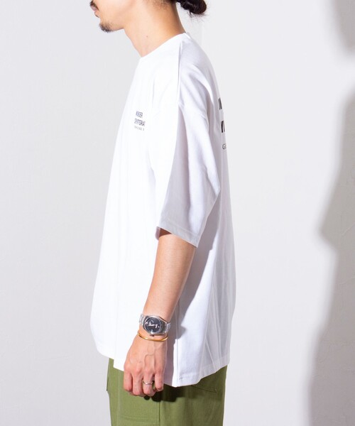 GLOSTER(グロスター)の「【Wonder Union Project】ASSORT バックプリントTシャツ vol.1(Tシャツ/カットソー・メンズ・ホワイト系その他2/ブラック/ホワイト系その他・L/M)」の7枚目の写真