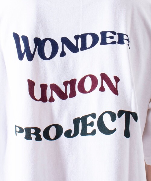 GLOSTER(グロスター)の「【Wonder Union Project】ASSORT バックプリントTシャツ vol.1(Tシャツ/カットソー・メンズ・ホワイト系その他2/ブラック/ホワイト系その他・L/M)」の18枚目の写真