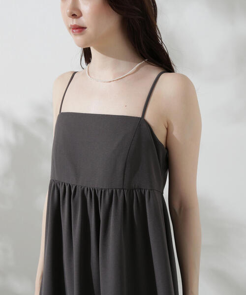 PROPORTION BODY DRESSING（プロポーションボディドレッシング）の「キャミティアードワンピース / 1214240700（ワンピース・レディース・ホワイト系その他/ダークグレー・MEDIUM/SMALL）」の21枚目の写真