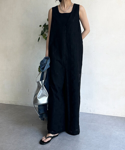 DouDou（ドゥドゥ）の「レースオールインワン（つなぎ