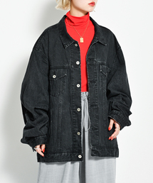 CITYSHOP（シティーショップ）の「OVER SIZE デニムジャケット（デニム
