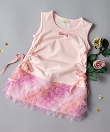 panpantutu（パンパンチュチュ）の「ミルフィーユワンピース(ノースリーブ/長袖)（ワンピース）」