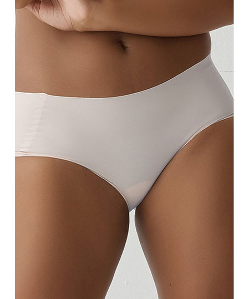 VIVID LADY(ビビッドレディー)の「HUGDAY シームレスヒップハンガーパンツ シームレス(ショーツ・レディース・ライトベージュ/ラベンダー/オリーブ/アイボリー/ブラック/チャコールグレー/ブラウン/グレー・X-LARGE/MEDIUM/LARGE)」の13枚目の写真