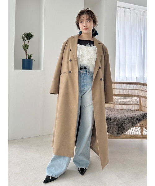 LILY BROWN（リリーブラウン）の「セミフレアストレートデニム