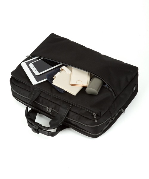World Traveler(ワールドトラベラー)の「World Traveler/ワールドトラベラー ビジネスバッグ アルテア A3サイズ収納 15.6inchPC収納 軽量 セットアップ ショルダーベルト取り外し可能 No.17682(ビジネスバッグ・メンズ・ブラック・FREE)」の17枚目の写真