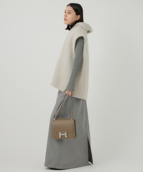 Chaos 美品 ブルーフォックススキッパーニット