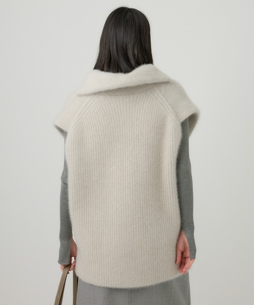 Chaos 美品 ブルーフォックススキッパーニット