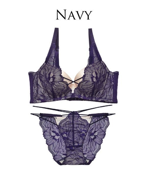 ヌーディー リッチ フラワー 育乳 脇高 ブラジャー & バック透け フルバック ショーツ セット(ブラ&ショーツ)|Reinest(レイネスト) ヌーディー リッチ フラワー 育乳 脇高 ブラジャー & バック透け フルバック ショーツ セット(ブラ&ショーツ)|Reinest(レイネスト)