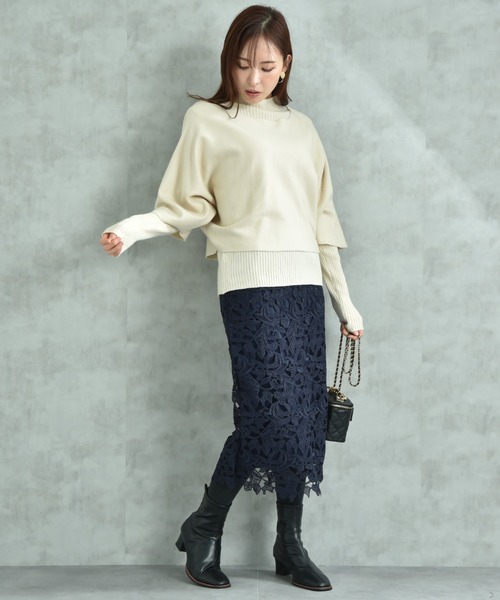 【セール】アンサンブルニットＳＥＴ（アンサンブル）｜INTERPLANET（インタープラネット）