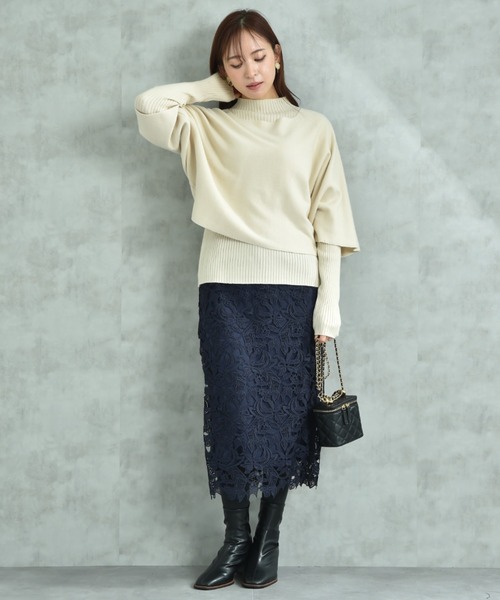 【セール】アンサンブルニットＳＥＴ（アンサンブル）｜INTERPLANET（インタープラネット）