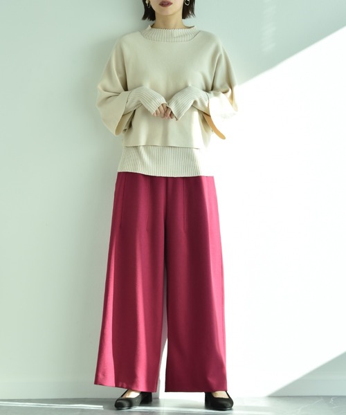 【セール】アンサンブルニットＳＥＴ（アンサンブル）｜INTERPLANET（インタープラネット）