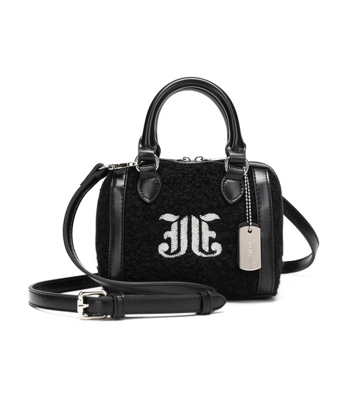 jouetie/ジュエティ】JJ刺繍 もこもこマイクロミニボストンバッグ