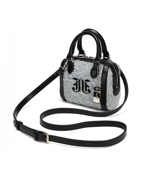 jouetie（ジュエティ）の「【jouetie/ジュエティ】JJ刺繍　もこもこマイクロミニボストンバッグ(ドッグプレートチャーム付き）（ボストンバッグ・レディース・ミント/レオパード/オフホワイト/ブラック・FREE）」の17枚目の写真