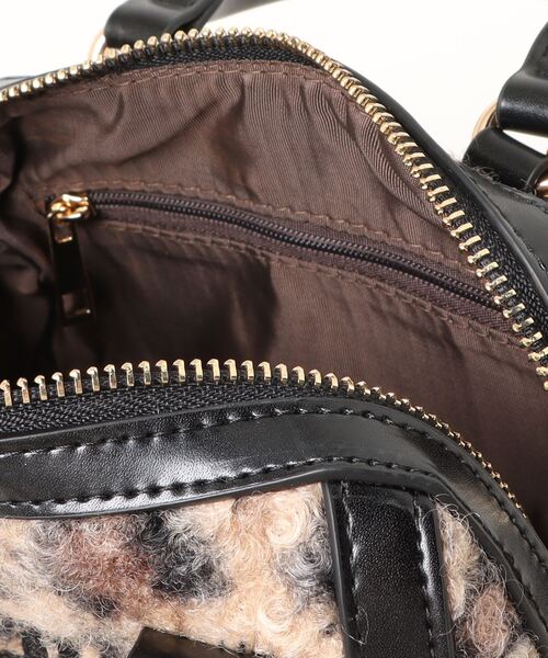 jouetie/ジュエティ】JJ刺繍 もこもこマイクロミニボストンバッグ