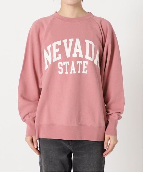 ジャーナル スタンダード レリューム バックプリント スウェット くすみピンク WEB限定追加》NEVADAロゴスウェット(スウェット)|JOURNAL