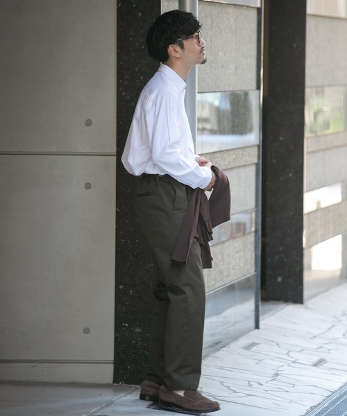 URBAN RESEARCH ROSSO MEN(アーバンリサーチロッソメン)の「シャドーストライプリラックスシャツ(シャツ/ブラウス・メンズ・ホワイト/ネイビー/グレー・MEDIUM/LARGE)」の4枚目の写真