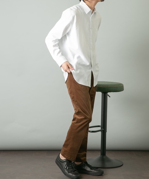 URBAN RESEARCH ROSSO MEN(アーバンリサーチロッソメン)の「シャドーストライプリラックスシャツ(シャツ/ブラウス・メンズ・ホワイト/ネイビー/グレー・MEDIUM/LARGE)」の21枚目の写真