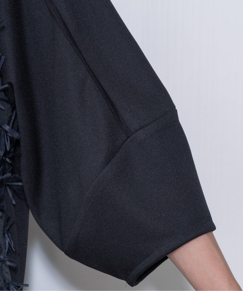 フロントリボンジャガードトップス（Tシャツ/カットソー）｜DOLLUPOOPS（ドールアップウップス）