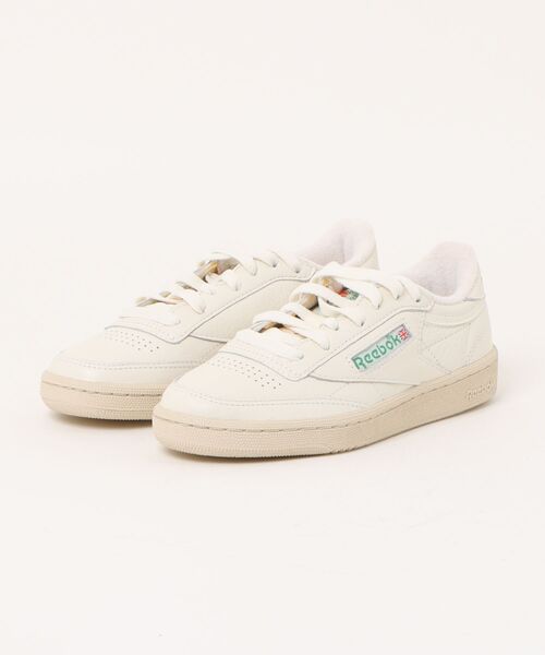 Reebok(リーボック)の「【Reebok】CLUB C 85 VINTAGE(スニーカー・レディース・オフホワイト・23cm/23.5cm/24cm/24.5cm/25cm)」の1枚目の写真