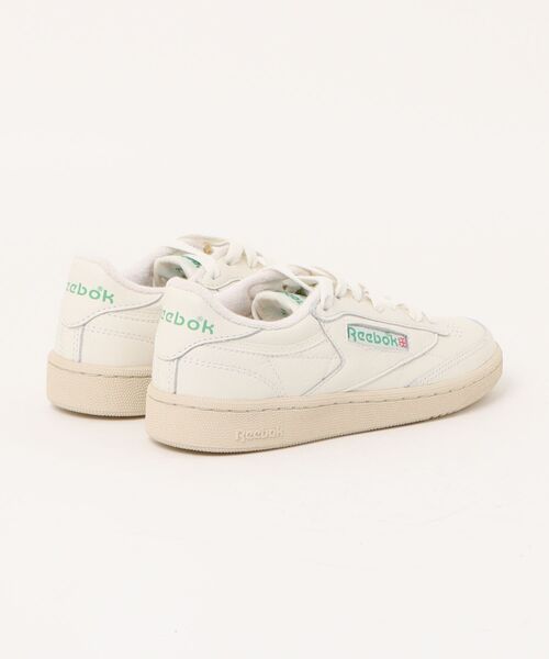 Reebok(リーボック)の「【Reebok】CLUB C 85 VINTAGE(スニーカー・レディース・オフホワイト・23cm/23.5cm/24cm/24.5cm/25cm)」の2枚目の写真