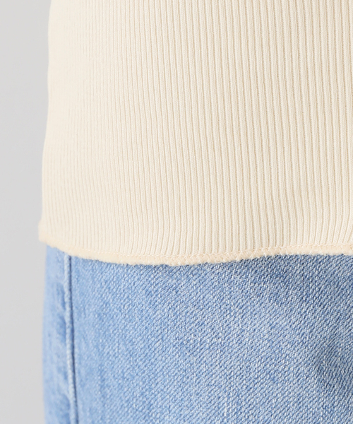 LORO(ロロ)の「Loro / ローロ 2WAY Twist Long Tee(Tシャツ/カットソー・レディース・ブラック/アイボリー・FREE)」の22枚目の写真