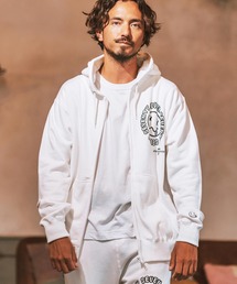 mpa3536- middle onz zip up sweat hoodie (sunsmile) パーカー