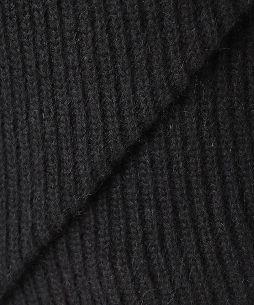 B.C STOCK(ベーセーストック)の「SOFT ANGORA BLEND アゼヘンリーネックニット(ニット/セーター・メンズ・ブラック/ベージュ/グリーン・MEDIUM/LARGE)」の5枚目の写真