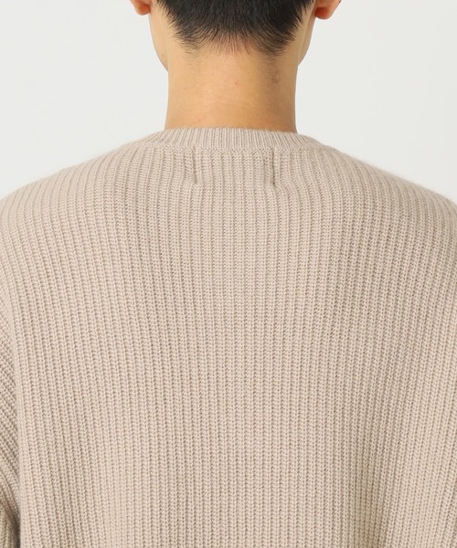 B.C STOCK(ベーセーストック)の「SOFT ANGORA BLEND アゼヘンリーネックニット(ニット/セーター・メンズ・ブラック/ベージュ/グリーン・MEDIUM/LARGE)」の16枚目の写真
