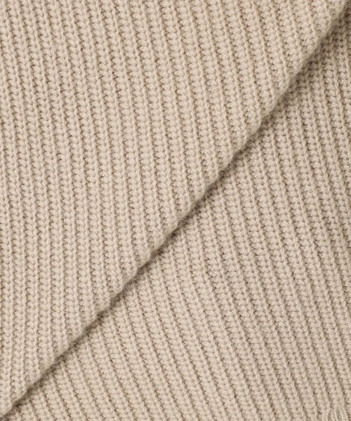 B.C STOCK(ベーセーストック)の「SOFT ANGORA BLEND アゼヘンリーネックニット(ニット/セーター・メンズ・ブラック/ベージュ/グリーン・MEDIUM/LARGE)」の19枚目の写真